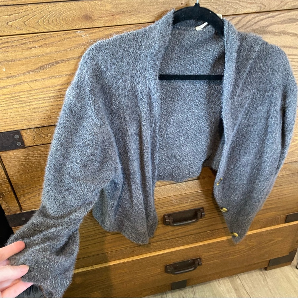 Jolie Soft Gray Women's Cardigan